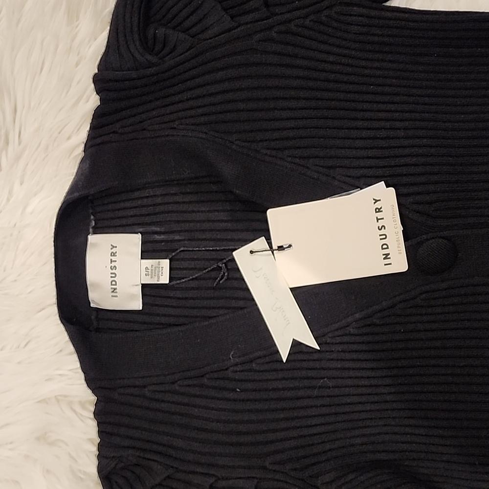 Industry Ribbed Cardigan - Picture 2 of 3